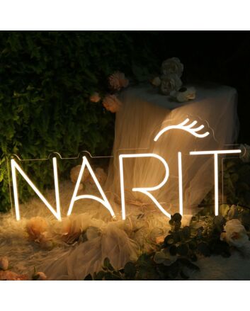 NARIT Yellow Neon Sign