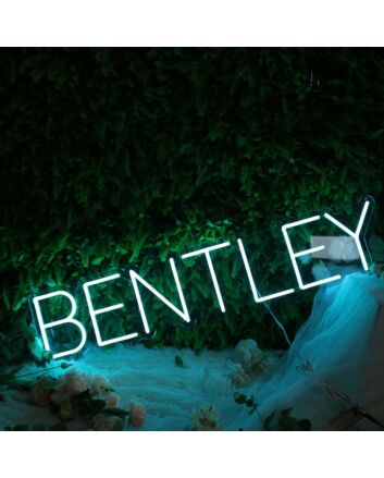 Bentley Blue Neon Sign