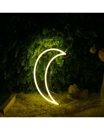 Lack Of Moon Yellow Neon Sign