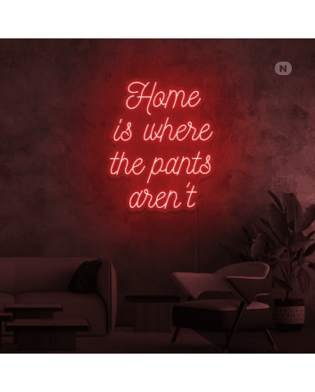 Quote Thuis Neon Sign