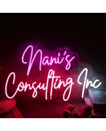 Nanis Consulting Inc Custom Neon Sign