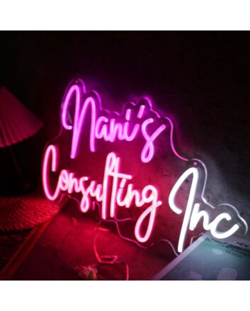 Nanis Consulting Inc Custom Neon Sign