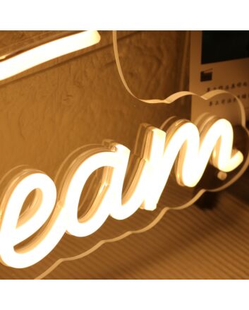 DiBiase Team Yellow Neon Sign