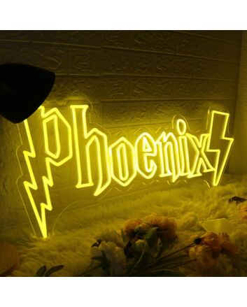 Phoenix Yellow Neon Sign