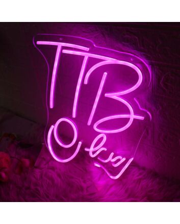 TTB Online Pink Neon Sign