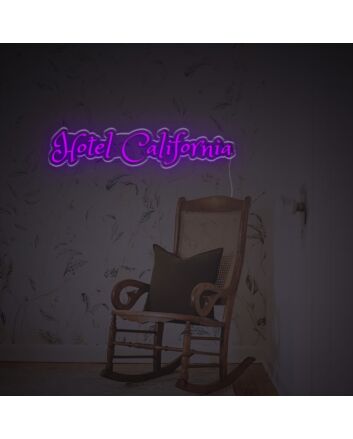 Hotel California LED Neon Sign