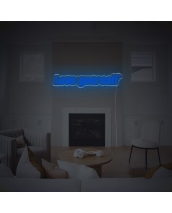Love Yourself LED Neon Sign