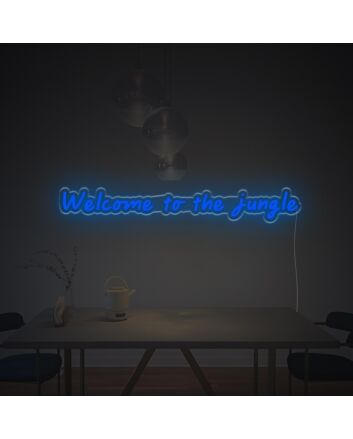 Welcome To Jungle LED Neon Sign
