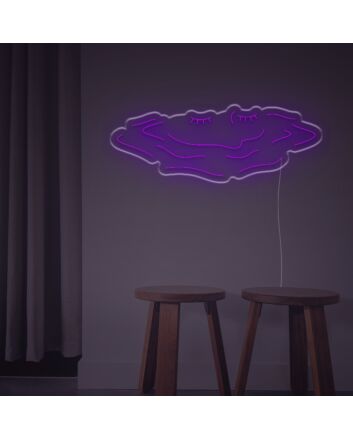 Abstract Eyes LED Neon Sign