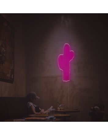 Vintage Cactus LED Neon Sign
