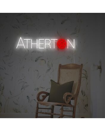 Atherton LED Neon Sign