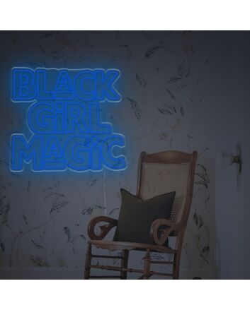 Black Girl Magic LED Neon Sign