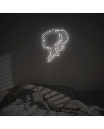 Lady Profile LED Neon Sign