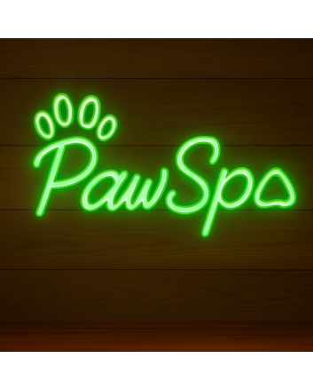 Pet Spa Paw Led Neon Sign