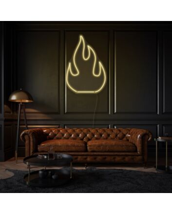 Campfire LED Neon Sign