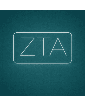 Zeta Tau Alpha ΖΤΑ LED Neon Sign Celebrating Sisterhood and Empowerment