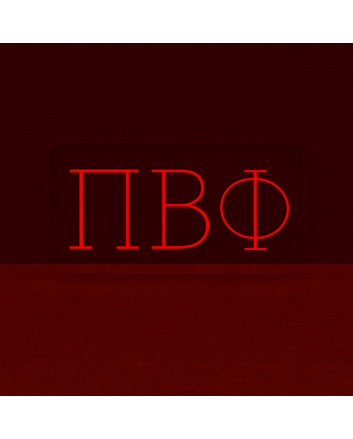 Pi Beta Phi ΠΒΦ LED Neon Sign Celebrating Friendship and Lifelong Bonds