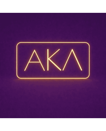 Alpha Kappa Lambda ΑΚΛ LED Neon Sign Celebrating Brotherhood and Values
