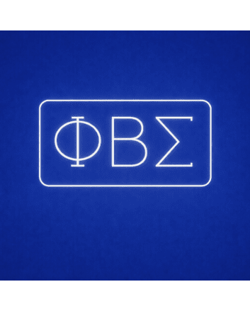 Phi Beta Sigma ΦΒΣ LED Neon Sign Celebrating Culture and Brotherhood
