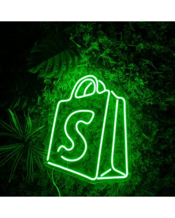 Shopify Logo LED Neon Sign