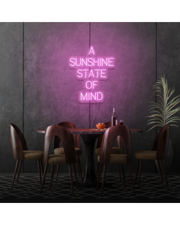 A Sunshine State of Mind LED Sign