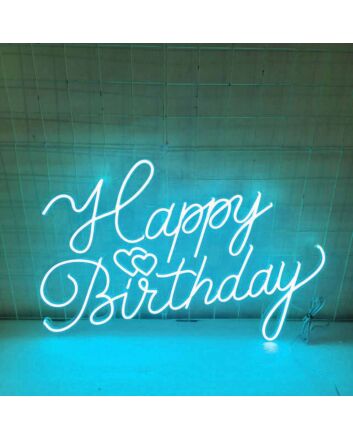 Happy Birthday Neon Sign
