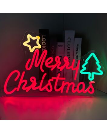 Merry Christmas Neon Sign