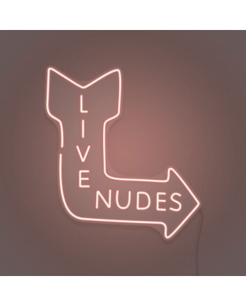 Live Nudes LED Neon Sign