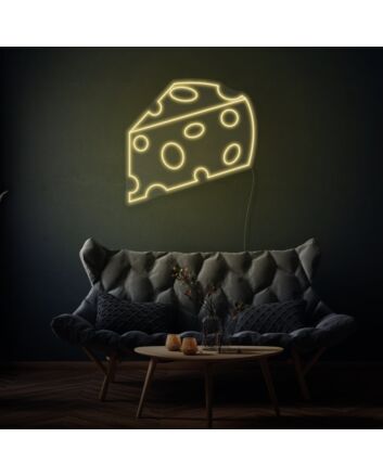 Piece Of Cheese LED Neon Sign