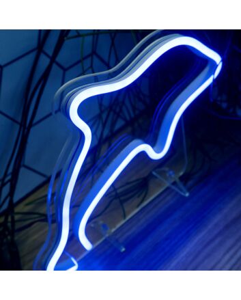 Dolphin LED Mini Neon Sign