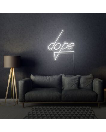 Dope Lettering Neon Cool and Trendy Vibes