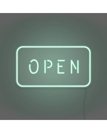 Customize Open Neon Sign Inviting and Accessible