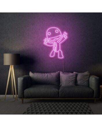 Silly Cartoon Neon Playful and Imaginative