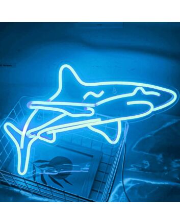 Fierce Shark Neon Sign