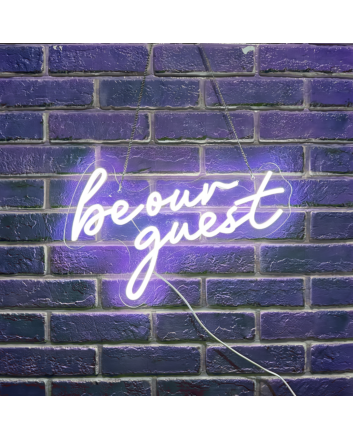 Be Our Guest Neon Sign