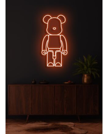 Bearbrick Neon Light Playful Toy-like Charm and Fun