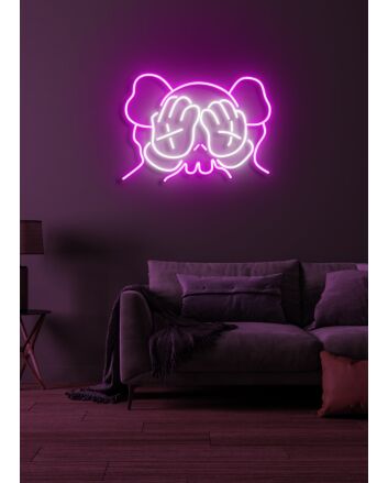 Hide Playful Neon Mystery for Unique Interiors