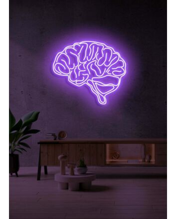 The brain Neon Enlightenment for Intellectual Pursuits