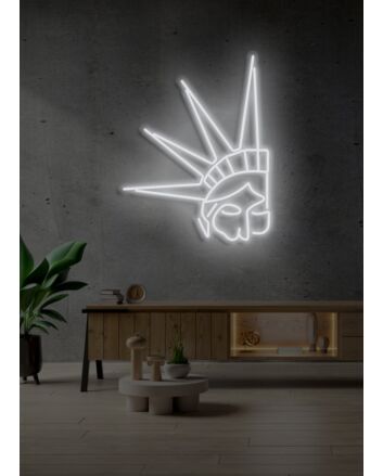 Crown Neon Regal Elegance in Luminous Form