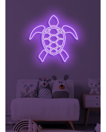 Turtle Neon Slow and Steady Wins the Race