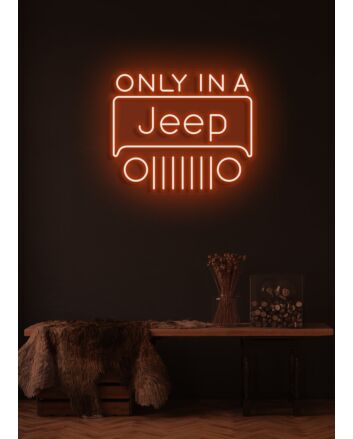 Only in a Jeep Neon Adventure and Ruggedness