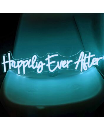 Happily Ever After Neon Illuminating Fairy Tale Endings
