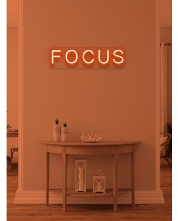 Focus Neon for Inspiring Concentration and Determination