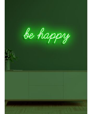 Be Happy Neon Smiles for Joyful Interiors