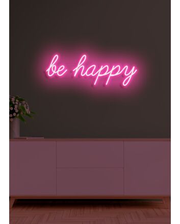 Be Happy Neon Smiles for Joyful Interiors