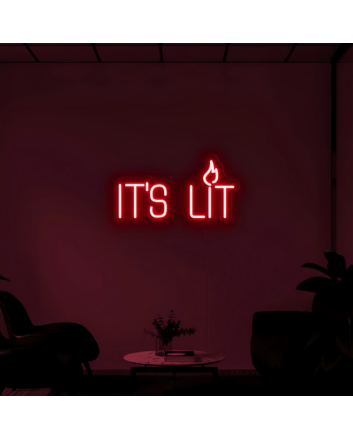 It&#039;s Lit - Illuminate Your Space with Vibrant Energy