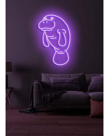 Sea Cow Playful Neon for Unique Spaces