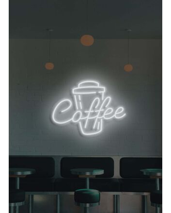 Customize Coffee Fuel Your Day with Invigorating Neon Sign