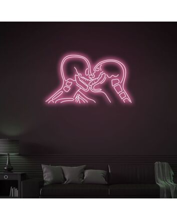 Embrace Each Other Warm Neon for Romantic Settings