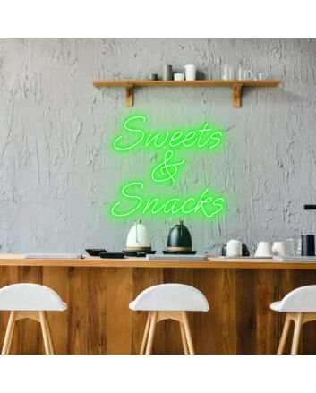 Sweets & Snacks Delightful Neon for Candy Stores